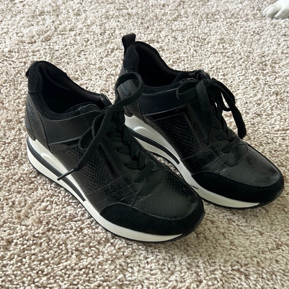 yolanda zula wedge sneakers